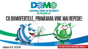 Read more about the article Cu Domofertele, primavara vine mai repede!