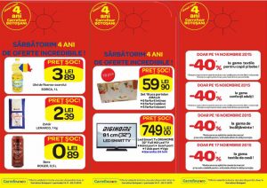 Read more about the article Sarbatorim 4 ani de oferte incredibile la Carrefour Botosani!