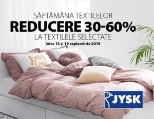Read more about the article JYSK : Saptamana Textilelor