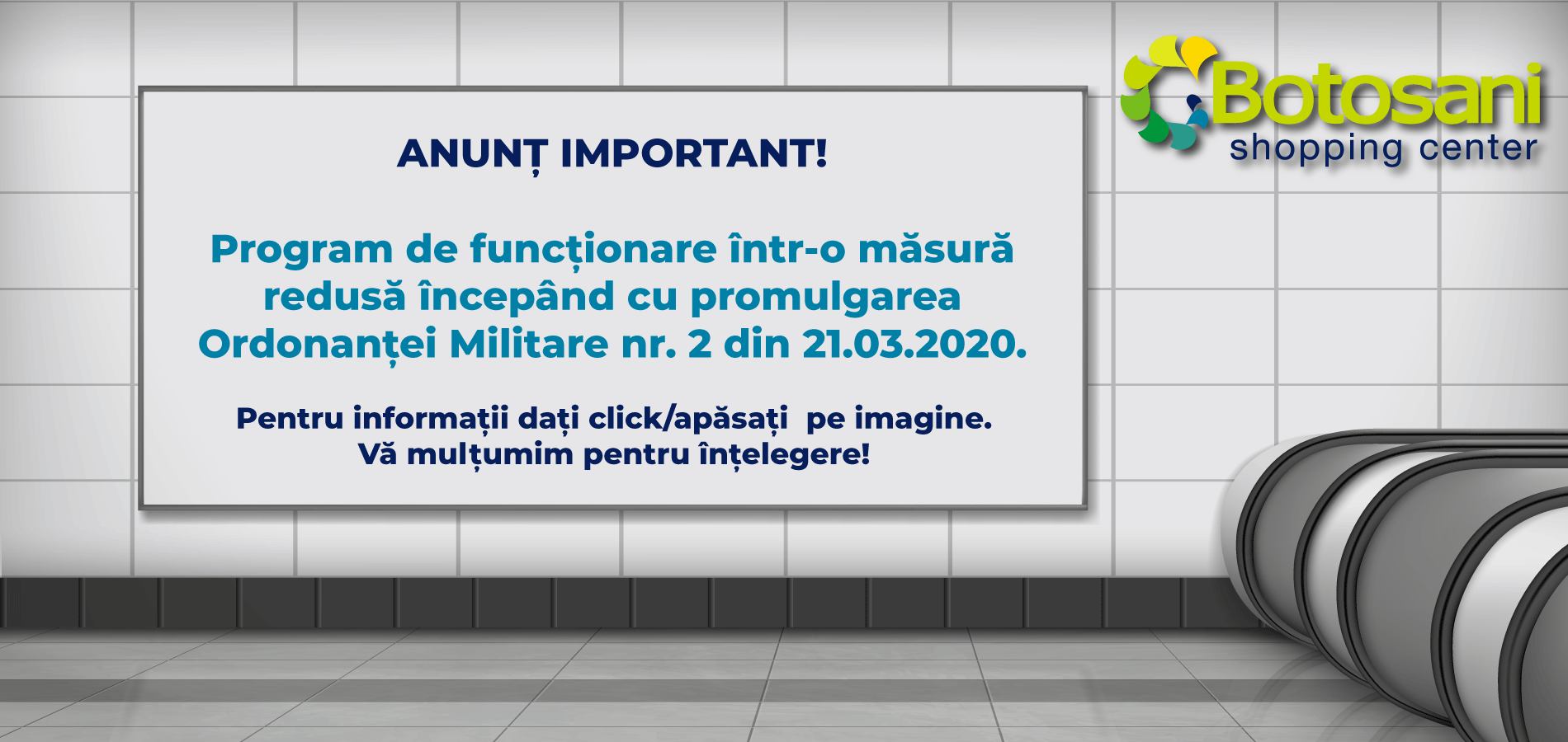 You are currently viewing ANUNȚ IMPORTANT – Program funcționare redus!