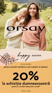 Read more about the article ORSAY: HAPPY AUTUMN!
