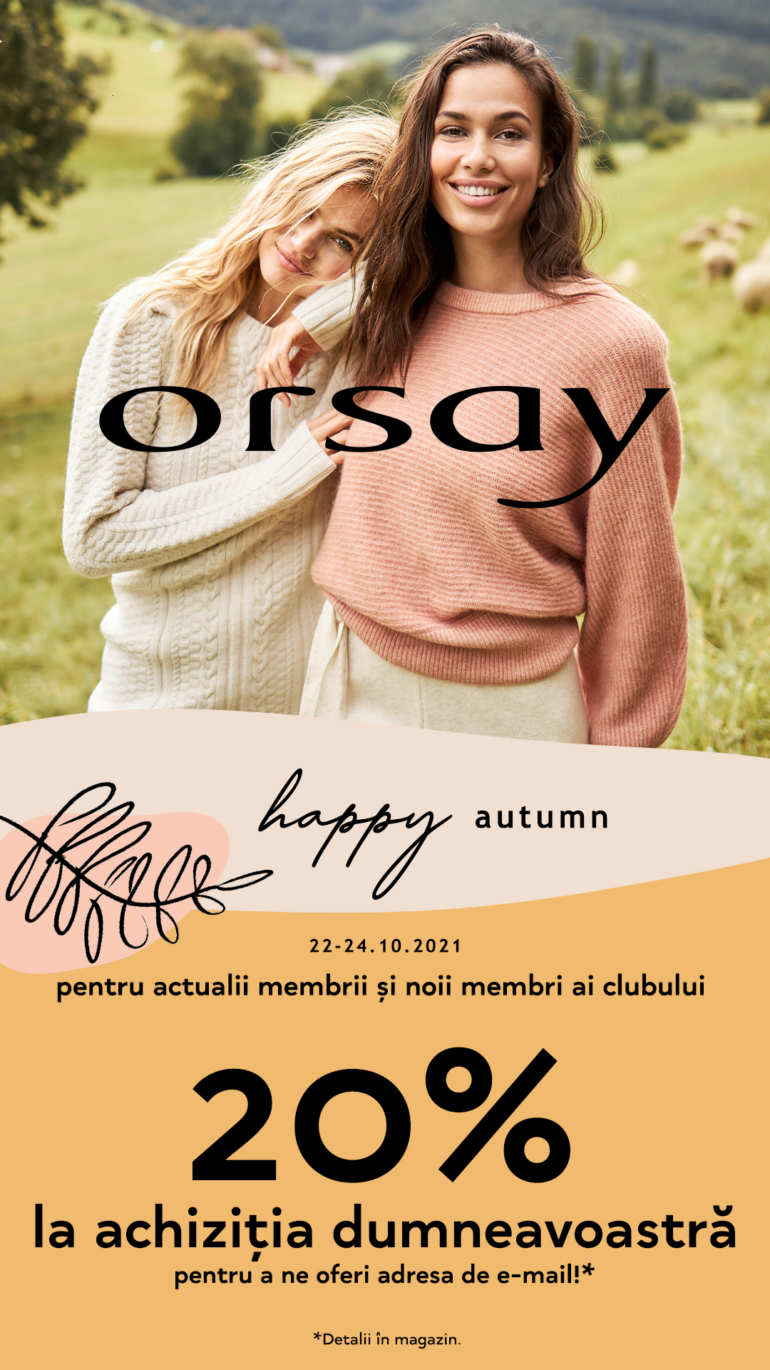 You are currently viewing ORSAY: HAPPY AUTUMN!