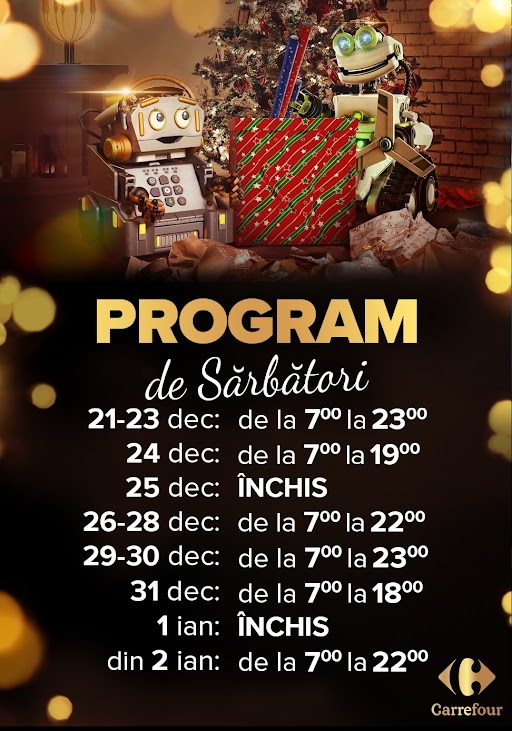 You are currently viewing DECEMBRIE 2023 : Program Sarbatori!