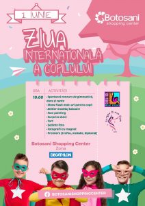 Read more about the article 1 IUNIE : Ziua Internationala a Copilului